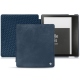 Housse cuir Amazon Kindle Oasis (2019) - Jean vintage ( Roughtcut - Pantone 285U  ) 