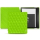 Housse cuir Amazon Kindle Oasis (2019) - Vert fluo - Couture