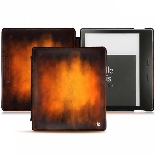CaseBot Funda con soporte para Kindle Oasis (10ª/9ª generación, versión  2019/2017) – Funda de piel sintética de alta calidad con ranura para  tarjeta y
