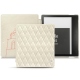 Housse cuir Amazon Kindle Oasis (2019) - Blanc escumo - Couture