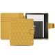 Housse cuir Amazon Kindle Oasis (2019) - Mimosa - Couture ( Pantone 141C ) 
