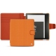 Custodia in pelle Amazon Kindle Oasis (2019) - Abaca arancio