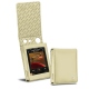 Funda de piel Cowon Plenue D2 - Beige ( Nappa - Pantone 7502C ) 