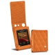 Cowon Plenue D2 leather case - Orange - Couture ( Nappa - Pantone 1495U ) 