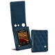 レザーケース Cowon Plenue D2 - Blu mediterran - Couture