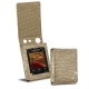 Cowon Plenue D2 leather case - Autruche desert