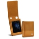 Cowon Plenue D leather case - Or Maïa ( Pantone 871C ) 