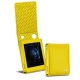 Housse cuir Cowon Plenue D - Jaune fluo