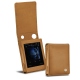 Cowon Plenue D leather case - Castan esparciate