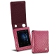 Cowon Plenue D leather case - Serpent ciclamino