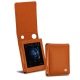 Cowon Plenue D leather case - Orange vibrant