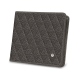 Porta-moedas - Anti RFID / NFC - Anthracite - Couture ( Pantone 424C ) 