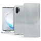 Housse cuir Samsung Galaxy Note10+ - Platinium ( Pantone 877C ) 