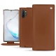 Samsung Galaxy Note10+ leather case - Marron ( Nappa - Pantone 1615C ) 