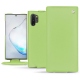 Samsung Galaxy Note10+ leather case - Vert olive ( Nappa - Pantone 578U ) 