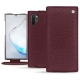 Funda de piel Samsung Galaxy Note10+ - Lie de vin ( Pantone 5115C ) 