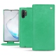 Capa em pele Samsung Galaxy Note10+ - Menthe vintage ( Pantone 562C ) 