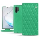 Capa em pele Samsung Galaxy Note10+ - Menthe vintage - Couture