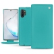 Funda de piel Samsung Galaxy Note10+ - Bleu fluo