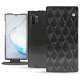 Samsung Galaxy Note10+ leather case - Onyx - Couture
