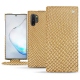 Housse cuir Samsung Galaxy Note10+ - Serpent sabbia