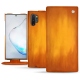 Lederschutzhülle Samsung Galaxy Note10+ - Orange Patine
