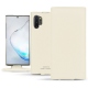 Lederschutzhülle Samsung Galaxy Note10+ - Blanc PU