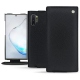 Housse cuir Samsung Galaxy Note10+ - Noir élégant