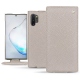 Samsung Galaxy Note10+ leather case - Taupe innocent