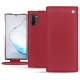Samsung Galaxy Note10+ leather case - Rouge passion