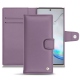 Samsung Galaxy Note10+ leather case - Lilas ( Nappa - Pantone 2645U ) 