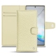レザーケース Samsung Galaxy Note10+ - Ivoire ( Sleek P C12 - White ) 