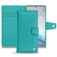 Custodia in pelle Samsung Galaxy Note10+ - Bleu fluo