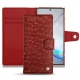 Housse cuir Samsung Galaxy Note10+ - Autruche ciliegia