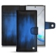 Housse cuir Samsung Galaxy Note10+ - Bleu Patine