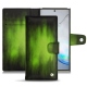 Lederschutzhülle Samsung Galaxy Note10+ - Vert Patine