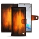 Samsung Galaxy Note10+ leather case - Fauve Patine