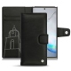 Funda de piel Samsung Galaxy Note10+ - Negre poudro