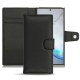 Capa em pele Samsung Galaxy Note10+ - Noir PU