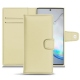Samsung Galaxy Note10+ leather case - Beige PU