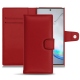 Capa em pele Samsung Galaxy Note10+ - Rouge PU