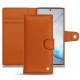Custodia in pelle Samsung Galaxy Note10+ - Orange vibrant