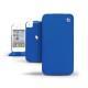 硬质真皮保护套 Apple iPhone 4  - Bleu océan ( Nappa - Pantone 293C ) 