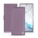 Housse cuir Samsung Galaxy Note10+ - Lilas ( Nappa - Pantone 2645U ) 