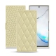 Capa em pele Samsung Galaxy Note10+ - Beige - Couture ( Nappa - Pantone 7502C ) 