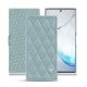 Capa em pele Samsung Galaxy Note10+ - Bleu ciel - Couture ( Nappa - Pantone 277C ) 