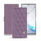 硬质真皮保护套 Samsung Galaxy Note10+ - Lilas - Couture ( Nappa - Pantone 2645U ) 