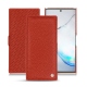 Samsung Galaxy Note10+ leather case - Papaye ( Pantone 180C ) 