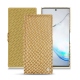 硬质真皮保护套 Samsung Galaxy Note10+ - Serpent sabbia