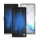 Samsung Galaxy Note10+ leather case - Bleu Patine